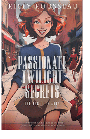 Pre Made Book Cover Coral Tree