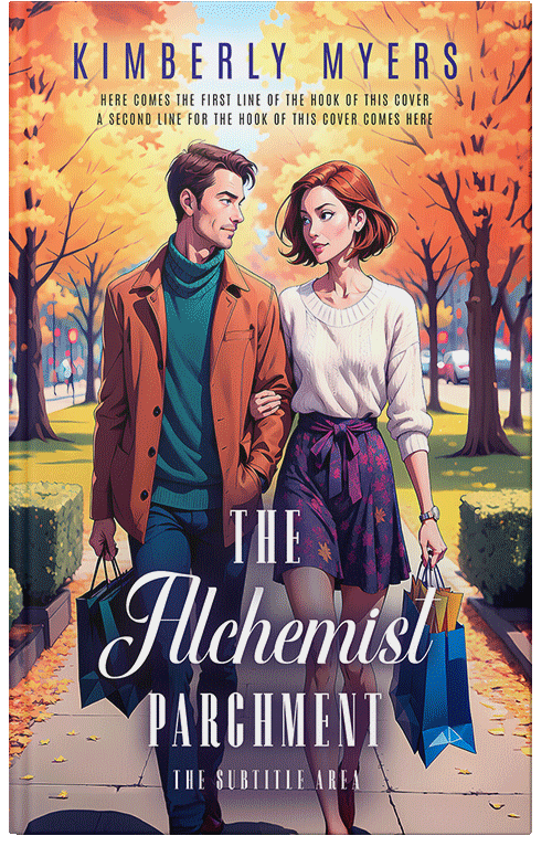 Front view of Premade Romance Book Cover - Whiskey