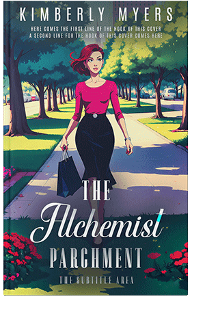 Pre Made Book Cover Blue Dianne