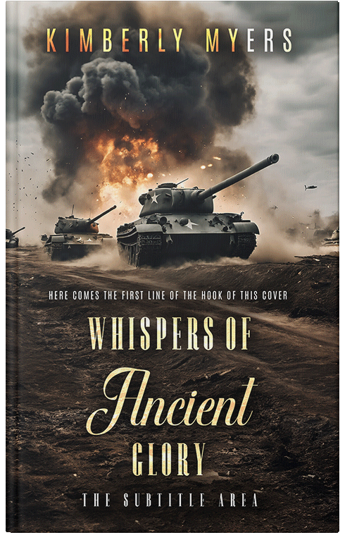 Front view of Rodeo Dust #15318 - Premade Historical Book Cover