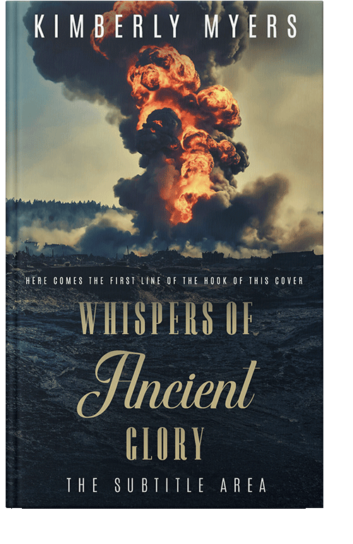 Front view of Gimblet #15319 - Premade Historical Book Cover