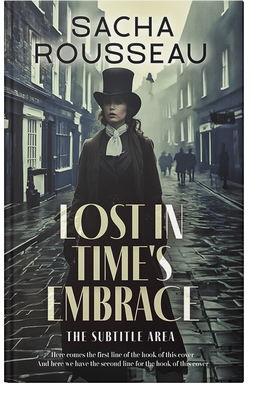 Front view of Outer Space #15322 - Premade Romance Book Cover