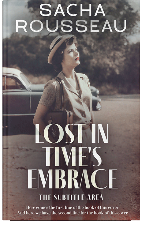 Front view of Dorado #15325 - Premade Historical Book Cover | BookCoverZone