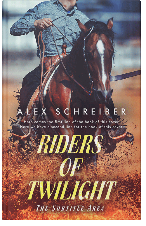 Front view of Matterhorn #15331 - Premade Action & Adventure Book Cover