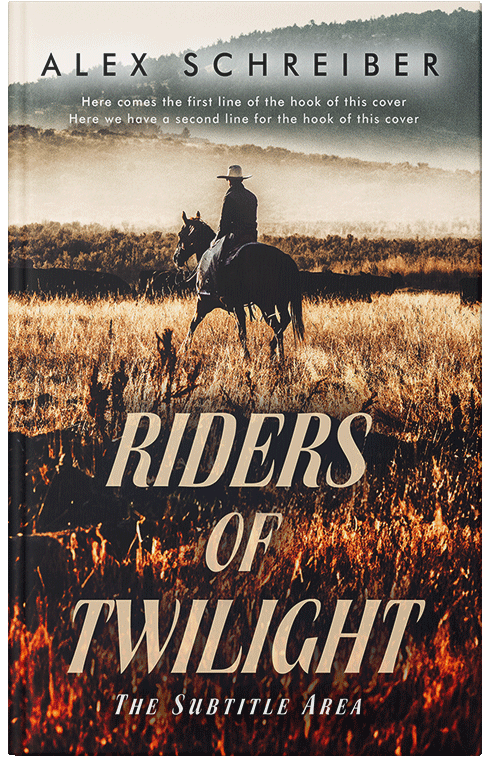 Front view of Cashmere #15333 - Premade Action & Adventure Book Cover