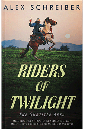 Pre Made Book Cover Hunter Green