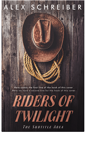 Pre Made Book Cover Thunder