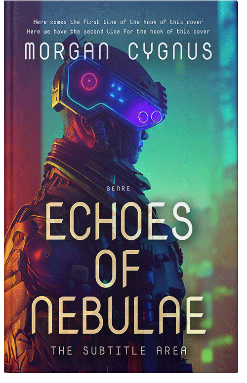 Front view of Premade Science Fiction Book Cover - Revolver