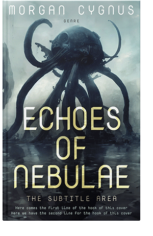 Pre Made Book Cover Tasman