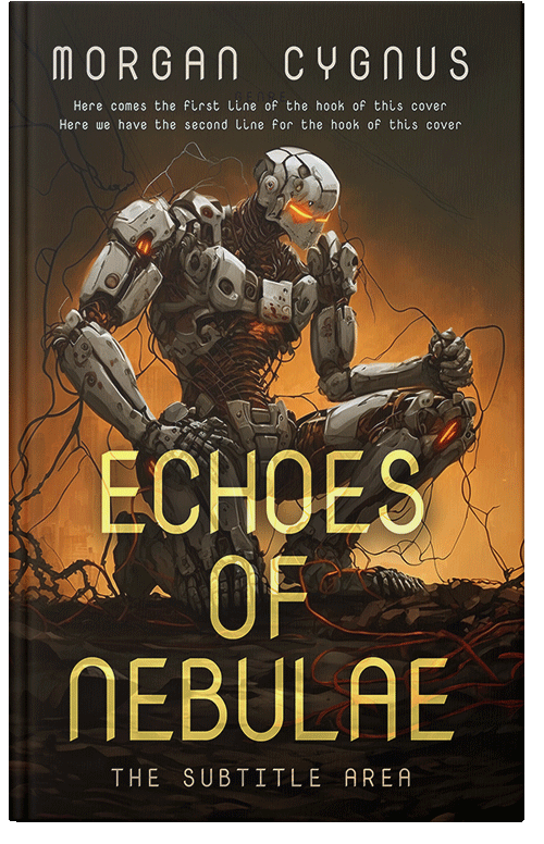 Front view of Di Serria #15351 - Premade Science Fiction Book Cover