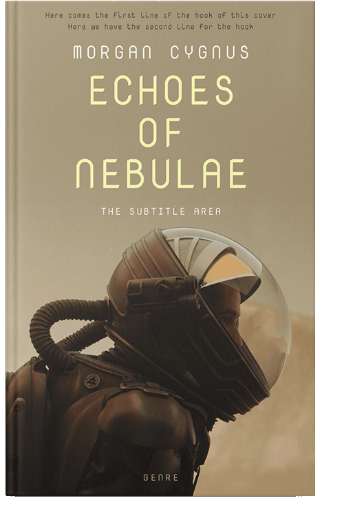 Front view of Sandrift #15359 - Premade Science Fiction Book Cover