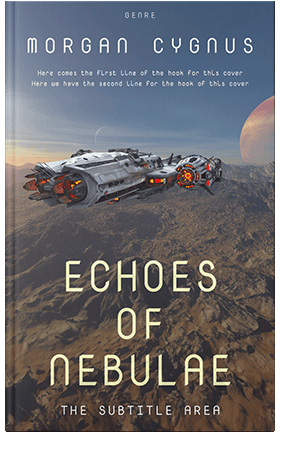 Pre Made Book Cover Mid Gray