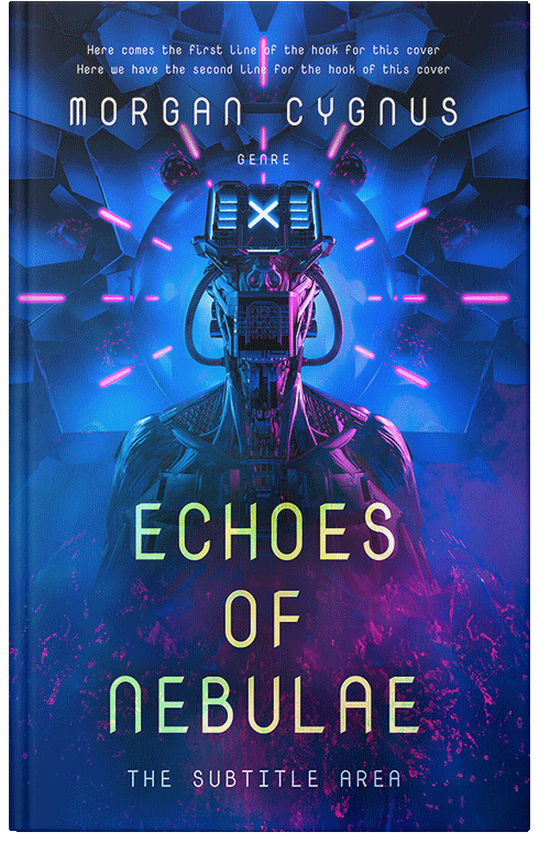 Front view of Premade Science Fiction Book Cover - Deep Koamaru