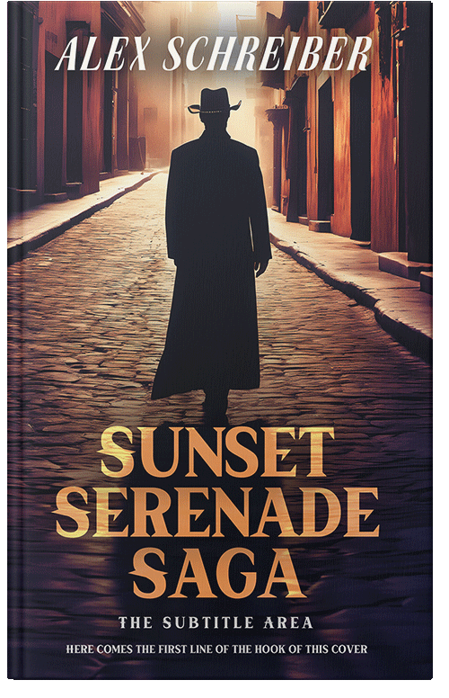 Front view of Tumbleweed #15384 - Premade Mystery & Thriller & Suspense Book Cover