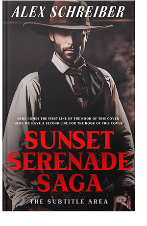 Pre Made Book Cover Chestnut Rose