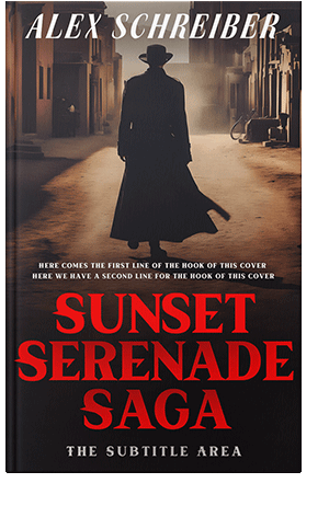 Pre Made Book Cover Chestnut Rose