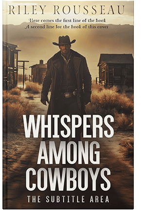 Pre Made Book Cover English Walnut