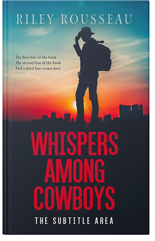 Front view of Gable Green #15395 - Premade Action & Adventure Book Cover