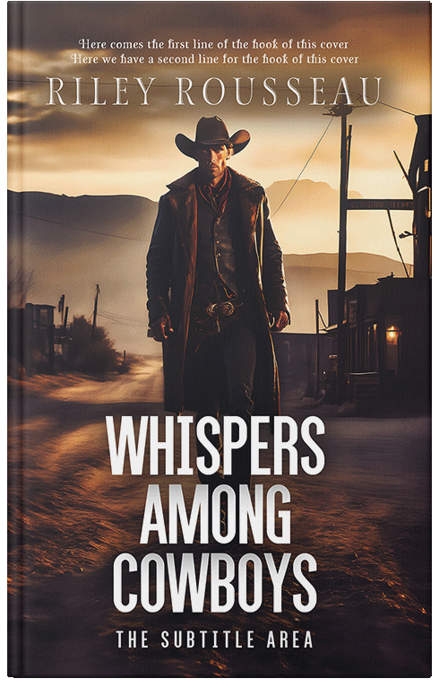 Front view of Premade Mystery & Thriller & Suspense Book Cover - Cocoa Brown