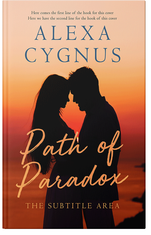 Front view of Corvette #15410 - Premade Romance Book Cover