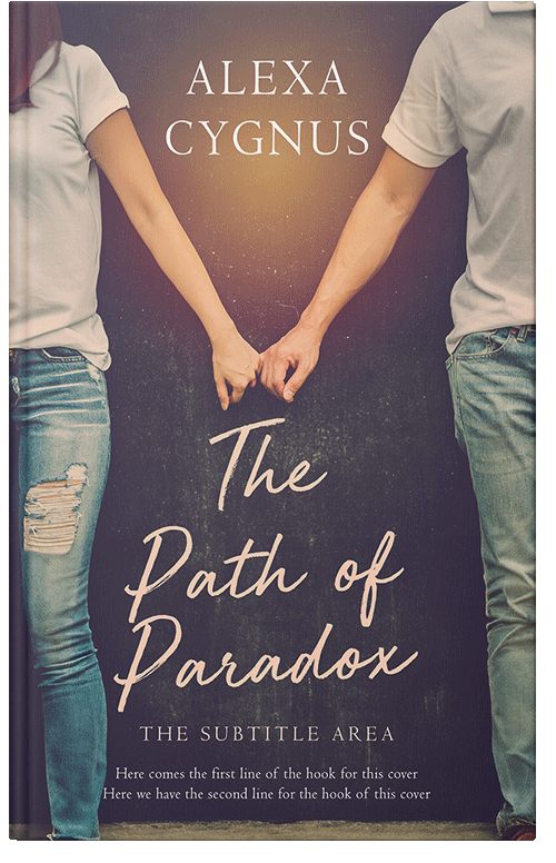 Front view of Premade Romance Book Cover - Ship Gray