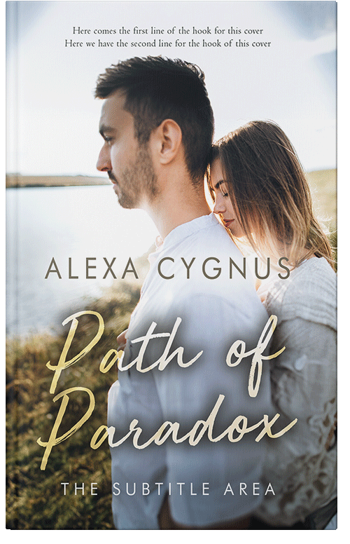 Front view of Westar #15416 - Premade Romance Book Cover