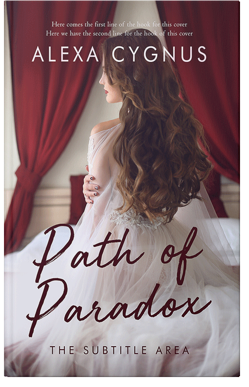 Front view of Premade Erotica Book Cover - Bon Jour