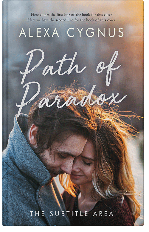 Front view of Abbey #15422 - Premade Romance Book Cover