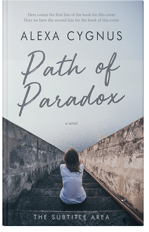 Front view of Premade Literary Fiction Book Cover - Iron