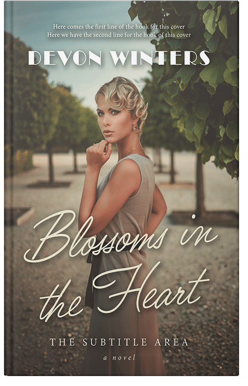 Front view of Premade Romance Book Cover - Soya Bean