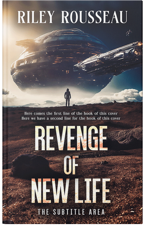 Front view of Baltic Sea #15434 - Premade Science Fiction Book Cover