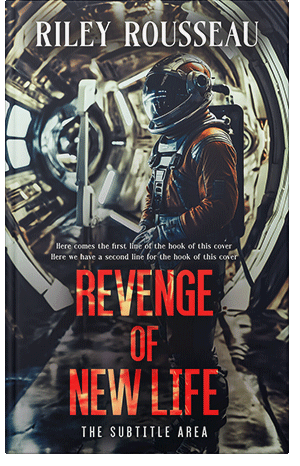 Pre Made Book Cover Tan