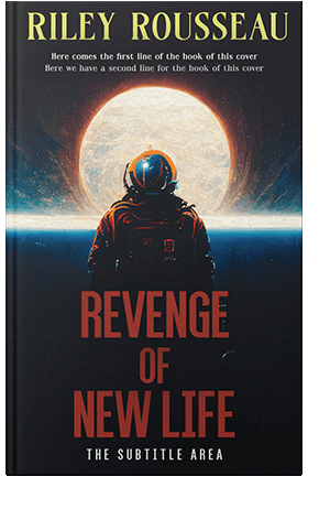 Pre Made Book Cover Tan