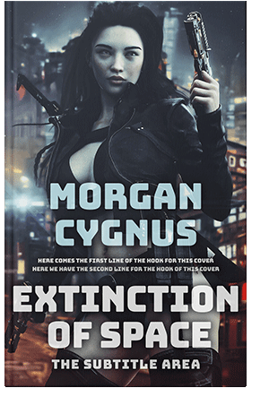 Pre Made Book Cover Pumice