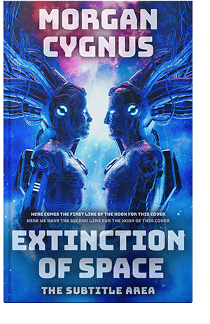 Pre Made Book Cover Lavender Gray