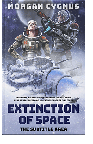 Pre Made Book Cover Blue Haze