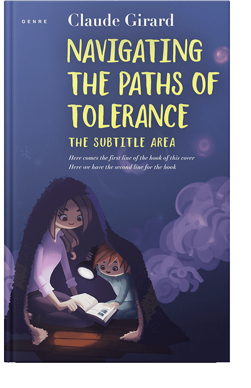 Front view of East Bay #15449 - Premade Family & Parenting Book Cover