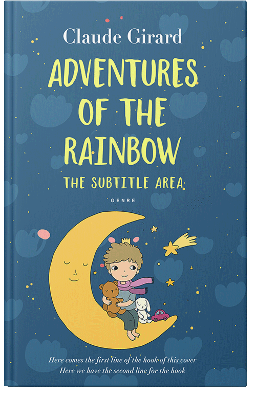 Front view of Calypso #15453 - Premade Fantasy Book Cover