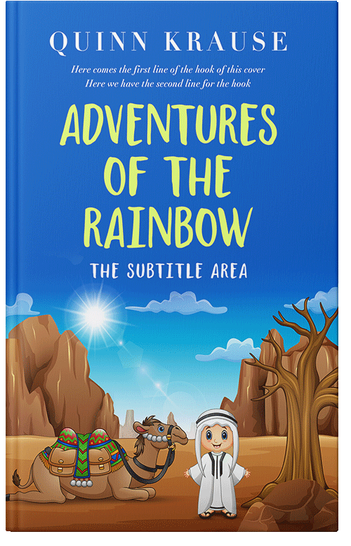Front view of Premade Children's Book Cover - Gimblet