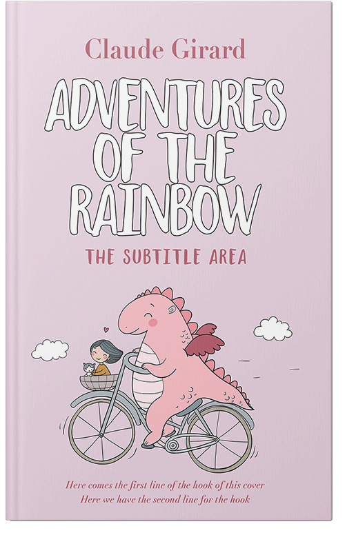 Front view of Premade Children's Book Cover - Prim