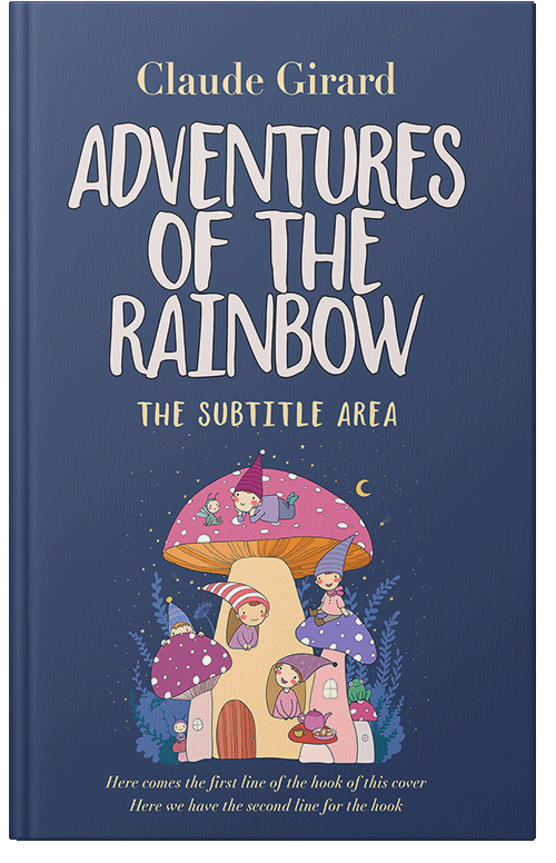 Front view of San Juan #15458 - Premade Fantasy Book Cover