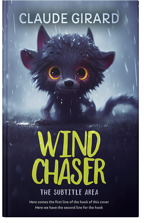 Front view of Premade Horror Book Cover - Mirage