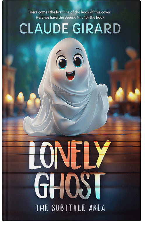 Front view of Vanilla #15467 - Premade Teen & Young Adult Book Cover