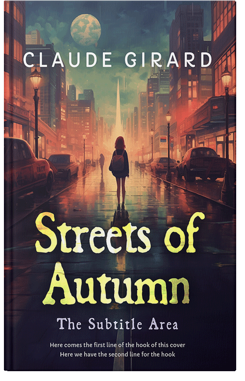 Front view of Whiskey #15469 - Premade Fantasy Book Cover