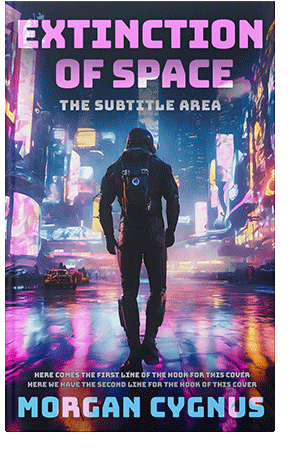 Pre Made Book Cover Light Orchid