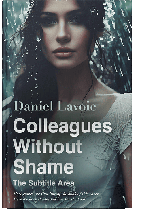 Front view of Outer Space #15485 - Premade Romance Book Cover