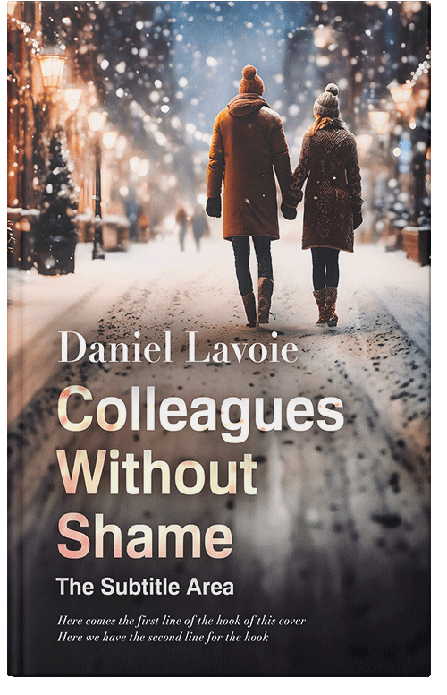 Front view of Premade Romance Book Cover - Tundora