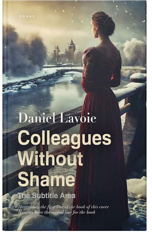 Front view of Premade Romance Book Cover - Akaroa