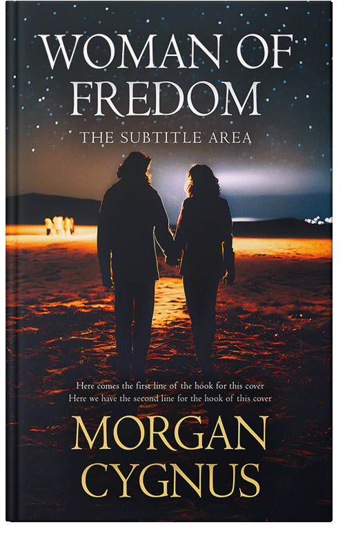 Front view of Premade Romance Book Cover - Thunder