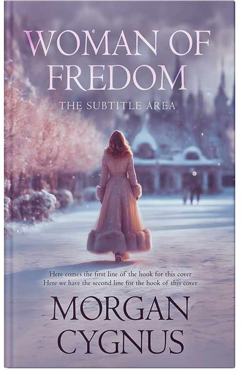 Front view of Amethyst Smoke #15496 - Premade Fantasy Book Cover